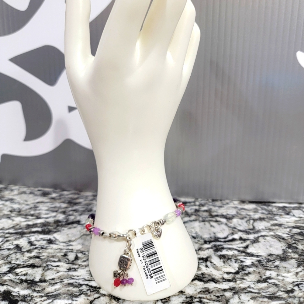 NWT BRIGHTON OPHELIA " HEARTS MELODY " BRACELET